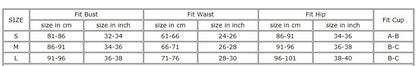 Bikini Pleated Split Women's Swimsuit
